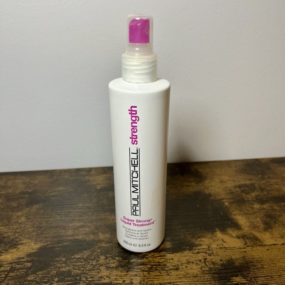 Paul Mitchell Super Strong Liquid Treatment 8.5 Oz Full Bottle Hair Repair
